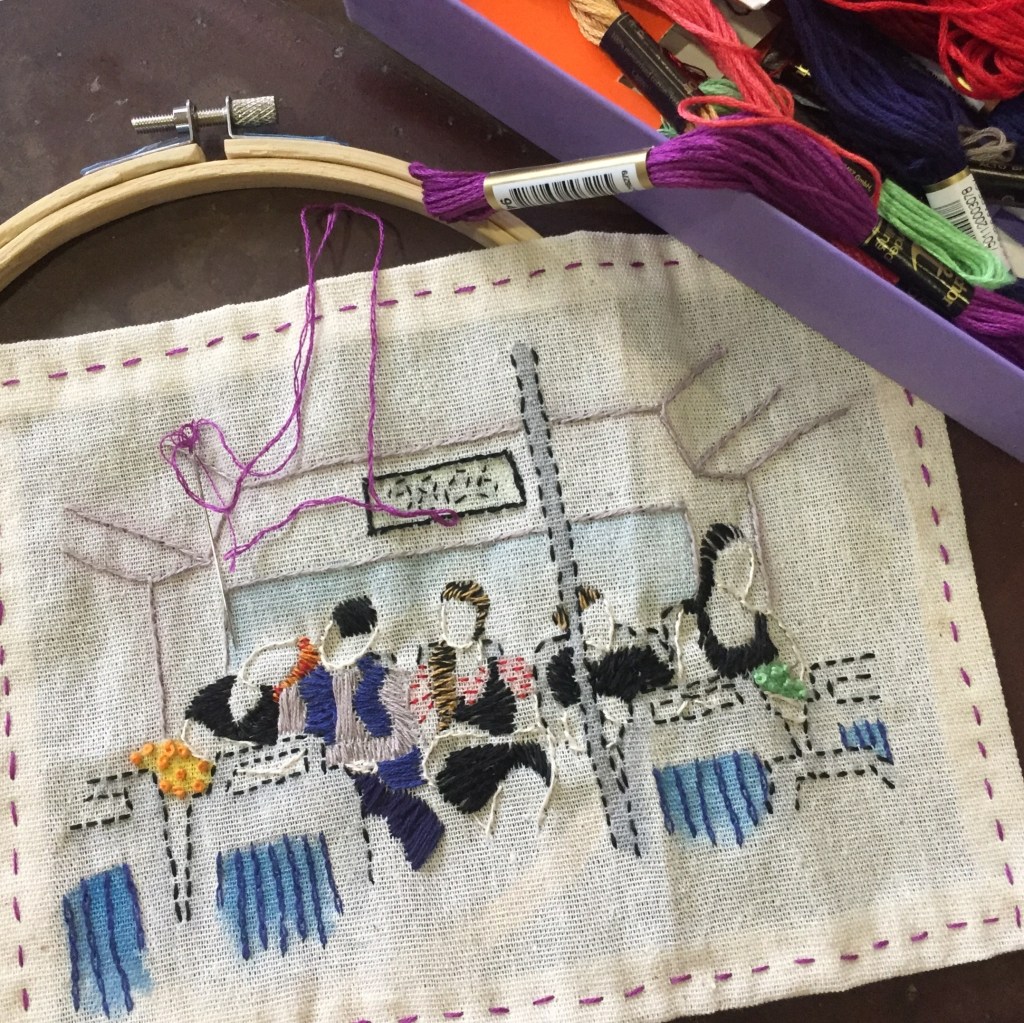 #bordandoando #embroidery #slowfashion