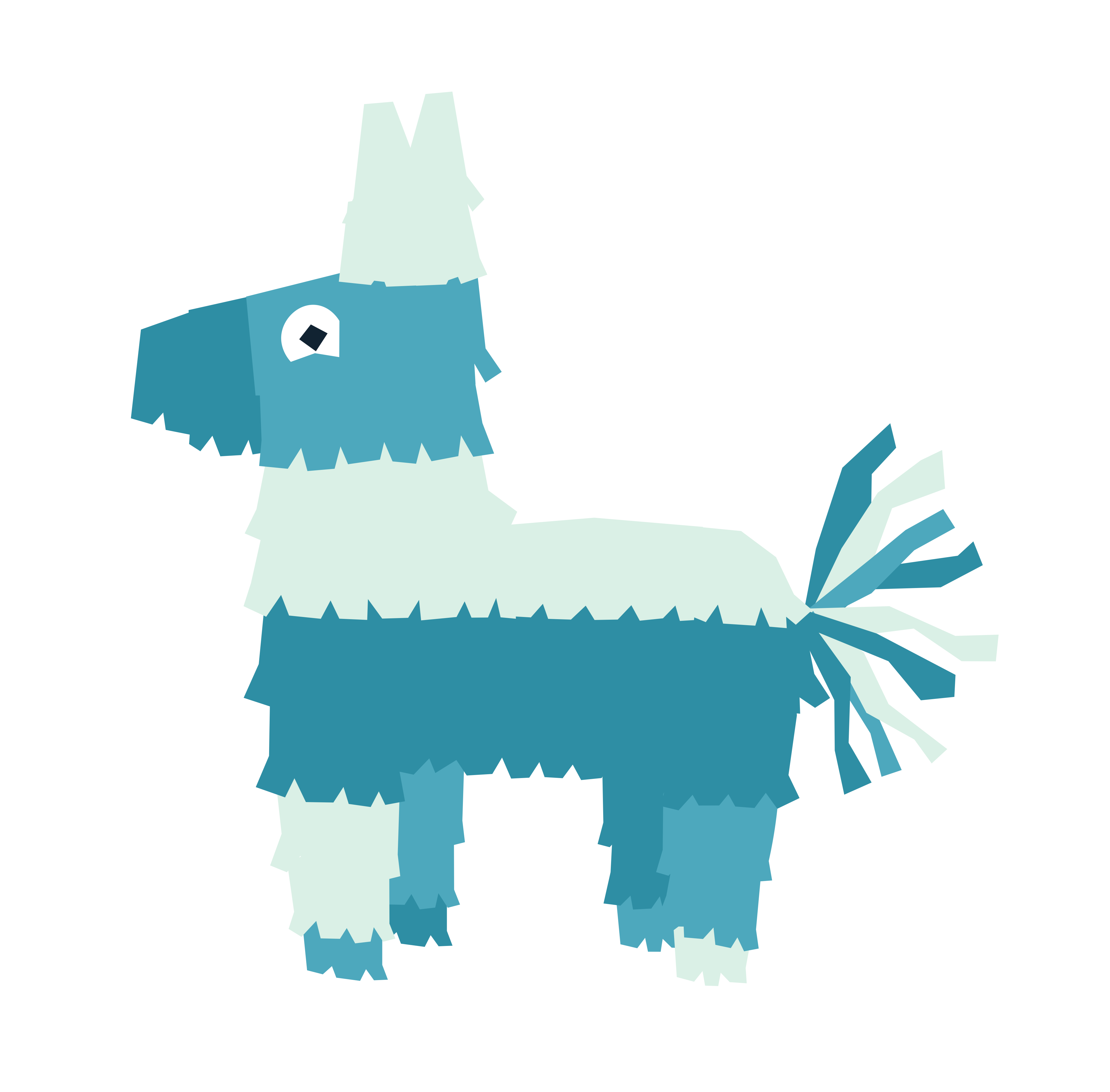 Image of a burrito piñata